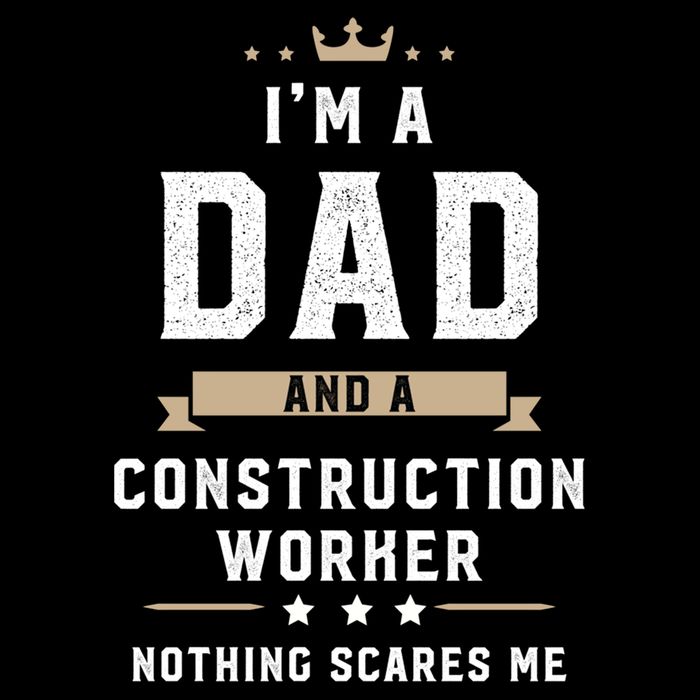 Funny Dad Construction Worker Fathers Day Gift Cooling Performance Crew T-Shirt