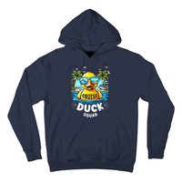 Funny Duck Cruise Rubber Duck Squad Vaction Cruise Ship Hoodie