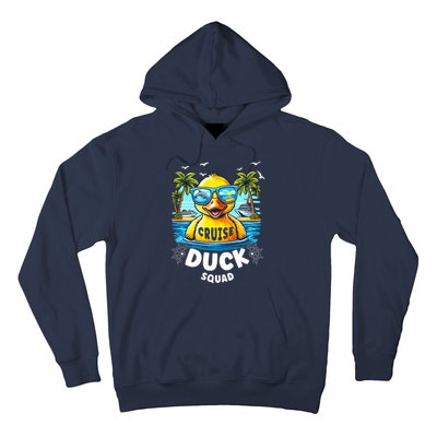 Funny Duck Cruise Rubber Duck Squad Vaction Cruise Ship Hoodie