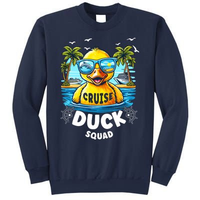 Funny Duck Cruise Rubber Duck Squad Vaction Cruise Ship Sweatshirt