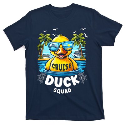 Funny Duck Cruise Rubber Duck Squad Vaction Cruise Ship T-Shirt