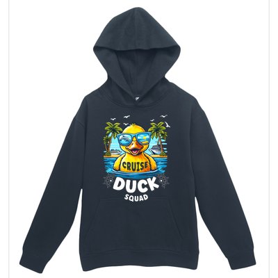 Funny Duck Cruise Rubber Duck Squad Vaction Cruise Ship Urban Pullover Hoodie