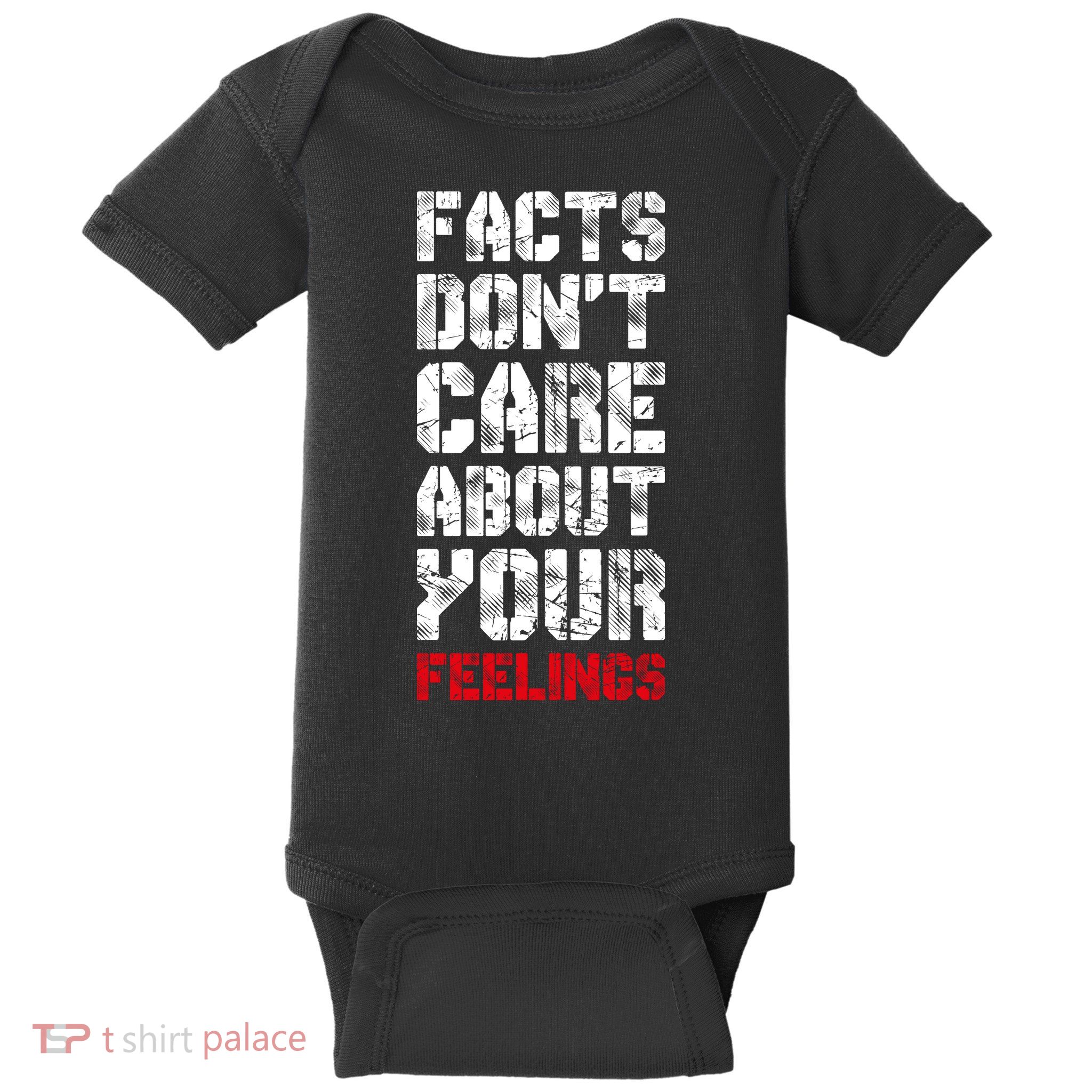 Facts Don't Care About Your Feelings Shirt, Ben Shapiro Shirt, Republican Shirt, Baby Bodysuit