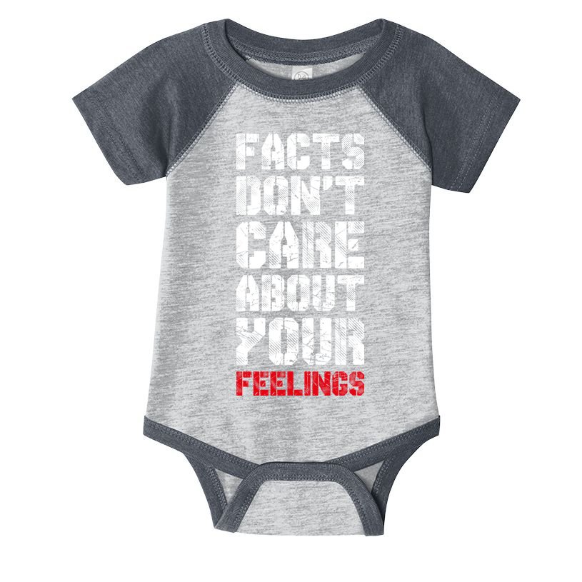 Facts Don't Care About Your Feelings Shirt, Ben Shapiro Shirt, Republican Shirt, Infant Baby Jersey Bodysuit