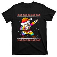 Funny Dabbing Christmas Santa Ugly Christmas Xmas T-Shirt