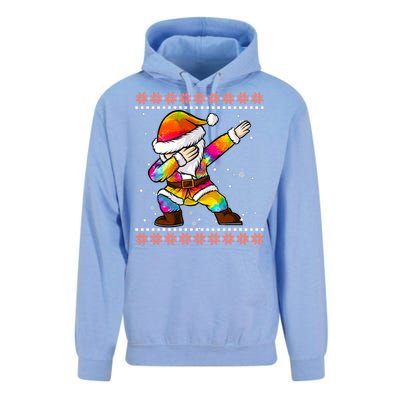 Funny Dabbing Christmas Santa Ugly Christmas Xmas Unisex Surf Hoodie