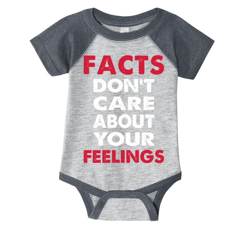 Facts Don't Care About Your Feelings Shirt, Ben Shapiro Shirt, Republican Shirt, Infant Baby Jersey Bodysuit