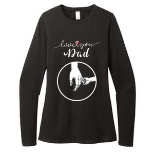 Fathers Day Celebration I Love You Dad Gift Womens CVC Long Sleeve Shirt