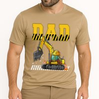 Funny Dad Construction Excavator Matching Family Cooling Performance Crew T-Shirt