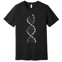 Funny DNA Cycling Bicycle Chain Mountain Bike Lovers Outfit Premium T-Shirt