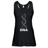 Funny DNA Cycling Bicycle Chain Mountain Bike Lovers Outfit Ladies Essential Flowy Tank