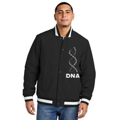 Funny DNA Cycling Bicycle Chain Mountain Bike Lovers Outfit Insulated Varsity Jacket