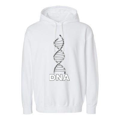 Funny DNA Cycling Bicycle Chain Mountain Bike Lovers Outfit Garment-Dyed Fleece Hoodie