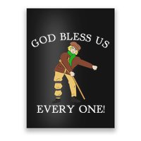 Floss Dance Christmas Carol Tiny Tim God Bless Us Everyone Poster