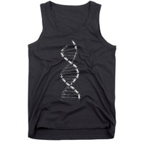 Funny DNA Cycling Bicycle Chain Mountain Bike Lovers Outfit Tank Top