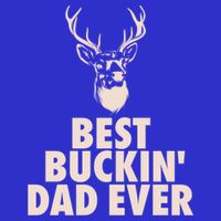 Fathers Day Christmas Funny Gift Hunting Dad Best Buckin Dad Ever Cool Gift Hoodie