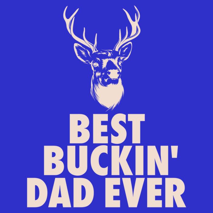 Fathers Day Christmas Funny Gift Hunting Dad Best Buckin Dad Ever Cool Gift Hoodie