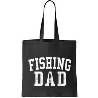 Fishing Dad Classic Bold Font FatherS Day Daddy Bag