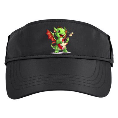 Fun Dragon Costume For Guitarists And Electric Guitar Lovers Adult Drive Performance Visor