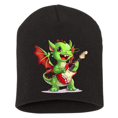 Fun Dragon Costume For Guitarists And Electric Guitar Lovers Short Acrylic Beanie