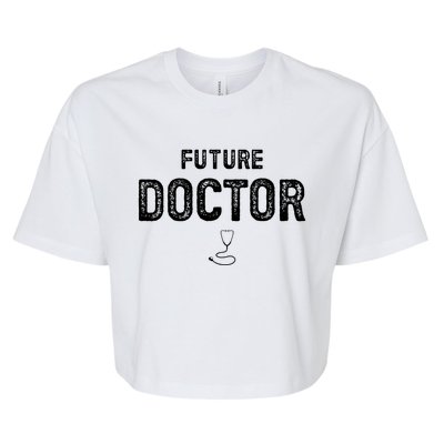 Future Doctor Clothing For Student Doctor Bella+Canvas Jersey Crop Tee