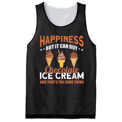 Frozen Dessert Chocolate Lover Funny Ice Cream Mesh Reversible Basketball Jersey Tank