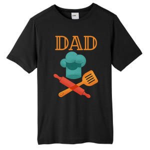 Fathers Day Cook Chef Baker For Dad Gift Tall Fusion ChromaSoft Performance T-Shirt