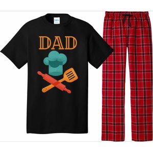 Fathers Day Cook Chef Baker For Dad Gift Pajama Set