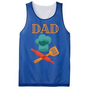 Fathers Day Cook Chef Baker For Dad Gift Mesh Reversible Basketball Jersey Tank