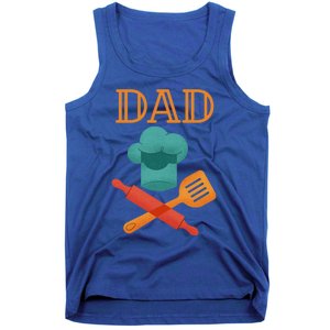 Fathers Day Cook Chef Baker For Dad Gift Tank Top