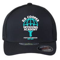 Funny D.B. Cooper Shirt DB Cooper Skydiving Academy Flexfit Unipanel Trucker Cap