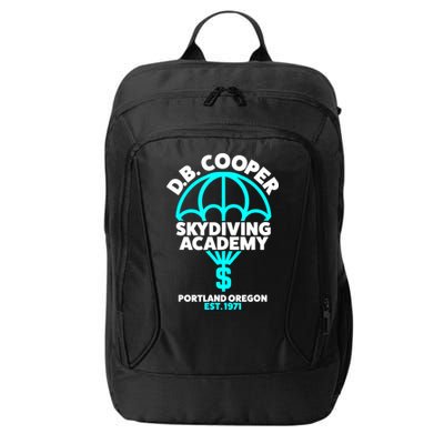 Funny D.B. Cooper Shirt DB Cooper Skydiving Academy City Backpack