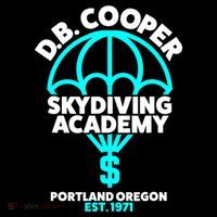 Funny D.B. Cooper Shirt DB Cooper Skydiving Academy Cooling Performance Long Sleeve Crew