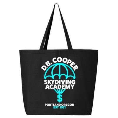 Funny D.B. Cooper Shirt DB Cooper Skydiving Academy 25L Jumbo Tote