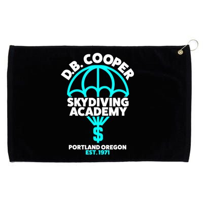 Funny D.B. Cooper Shirt DB Cooper Skydiving Academy Grommeted Golf Towel