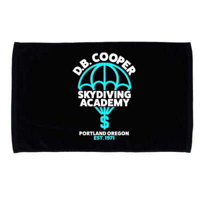 Funny D.B. Cooper Shirt DB Cooper Skydiving Academy Microfiber Hand Towel
