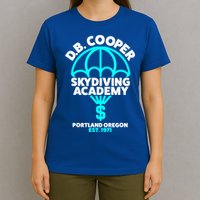 Funny D.B. Cooper Shirt DB Cooper Skydiving Academy T-Shirt