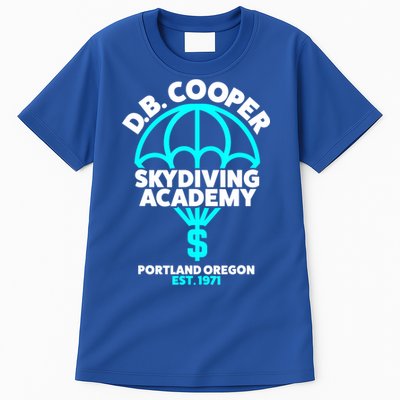 Funny D.B. Cooper Shirt DB Cooper Skydiving Academy Tall T-Shirt
