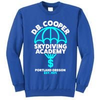 Funny D.B. Cooper Shirt DB Cooper Skydiving Academy Tall Sweatshirt