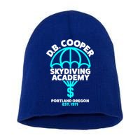 Funny D.B. Cooper Shirt DB Cooper Skydiving Academy Short Acrylic Beanie