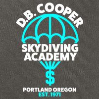 Funny D.B. Cooper Shirt DB Cooper Skydiving Academy Cotton Canvas Backpack