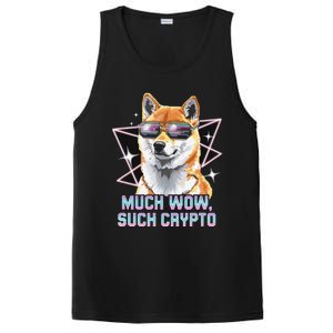 Funny Doge Crypto Meme Shiba Inu Government Efficiency PosiCharge Competitor Tank