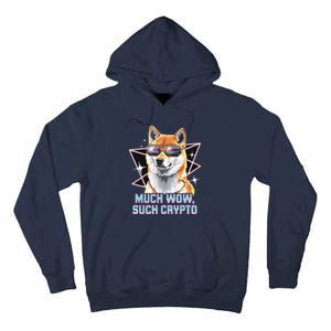 Funny Doge Crypto Meme Shiba Inu Government Efficiency Tall Hoodie