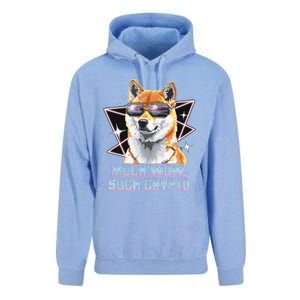 Funny Doge Crypto Meme Shiba Inu Government Efficiency Unisex Surf Hoodie