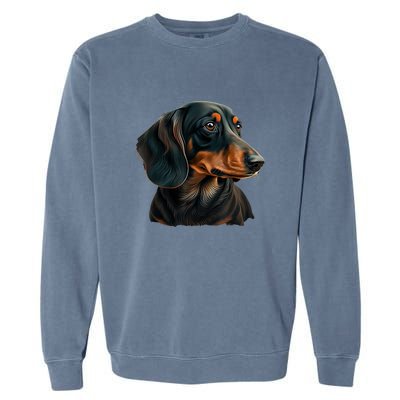 Funny Dachshund Cute Weiner Dog Gift Garment-Dyed Sweatshirt