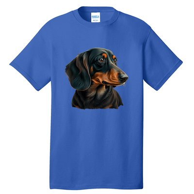 Funny Dachshund Cute Weiner Dog Gift Tall T-Shirt