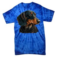 Funny Dachshund Cute Weiner Dog Gift Tie-Dye T-Shirt