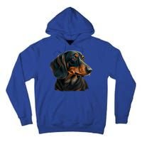 Funny Dachshund Cute Weiner Dog Gift Tall Hoodie