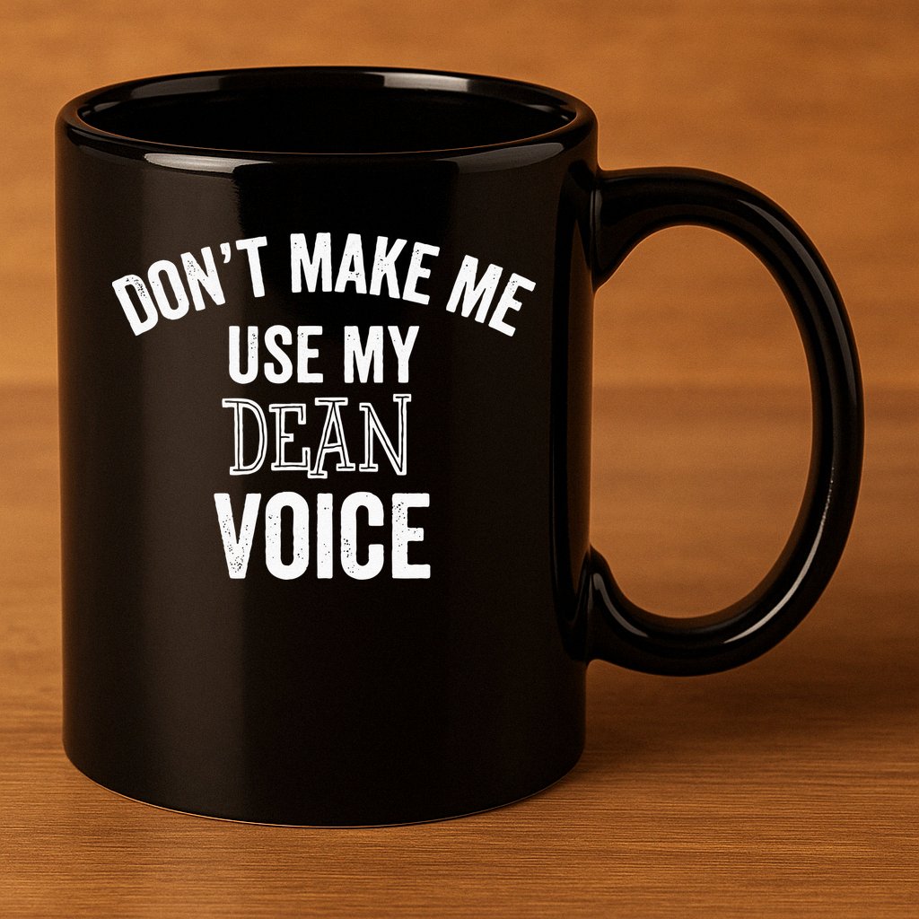 Funny Dean College University Department Promotion Gift 11oz C Handle Ceramic Mug