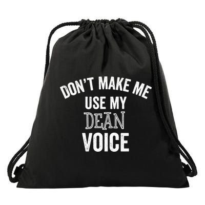 Funny Dean College University Department Promotion Gift Drawstring Bag